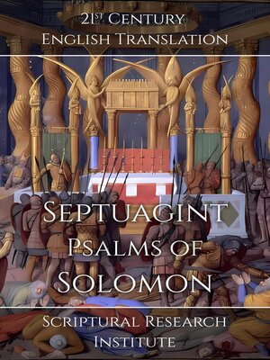cover image of Septuagint--Psalms of Solomon